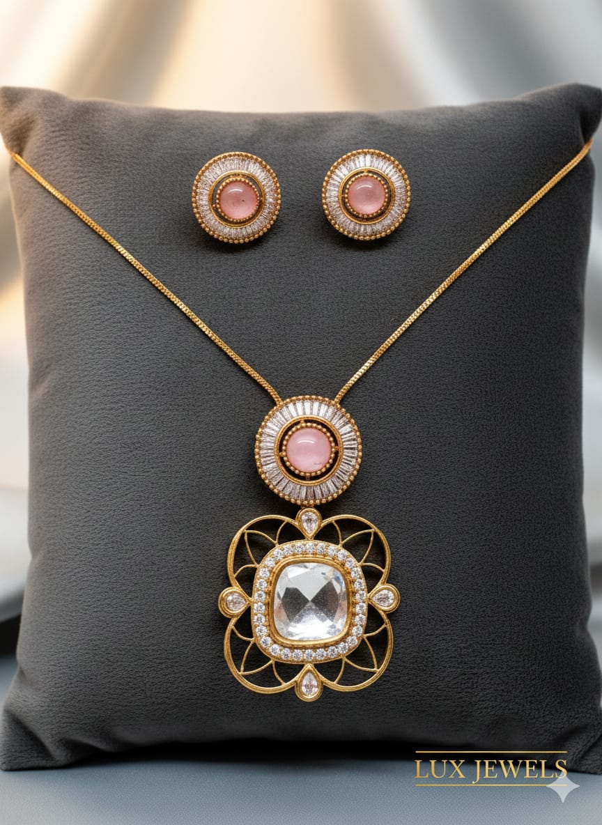 Luxe Rosé Radiance Necklace Set