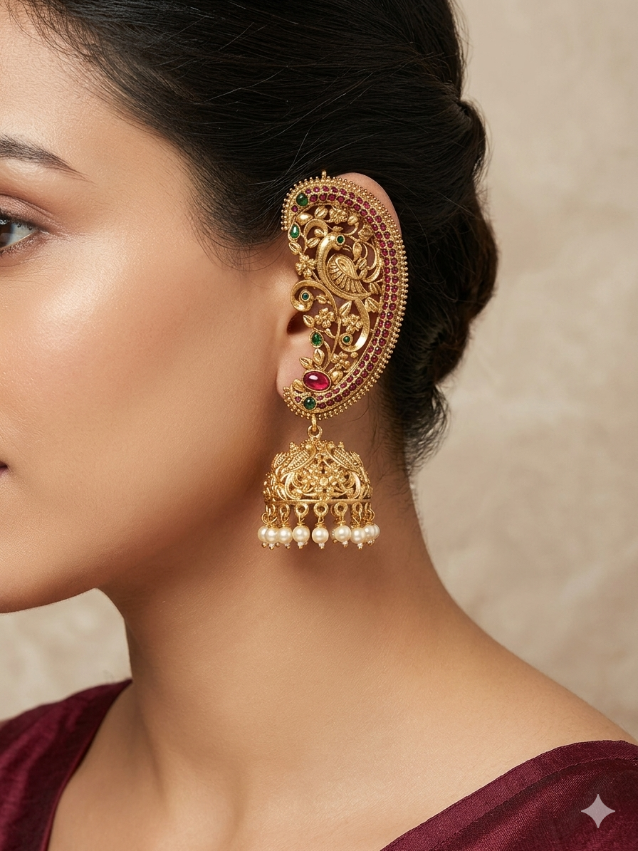 Morni Grace Kaanphool Earrings